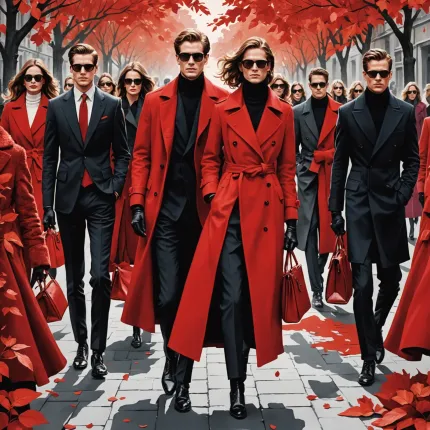 Искусство сочетания красного: с чем сочетать красный, чтобы выглядеть безупречно